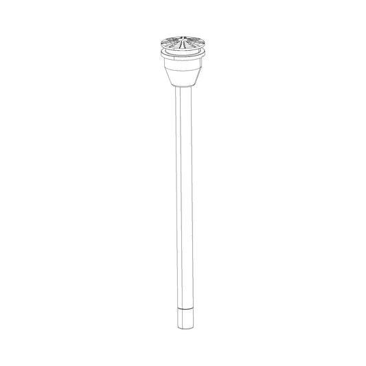 RockShox DebonAir air shaft kit, 100 mm, 29" (32 mm), for SID C1/SID SL D1 — technical illustration