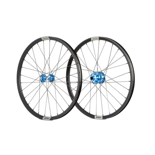 Paire de Roues PRIDE 20" (451mm) Carbone Gravity Matt Disc Pride Control V1 Axes 10/10mm Bleu