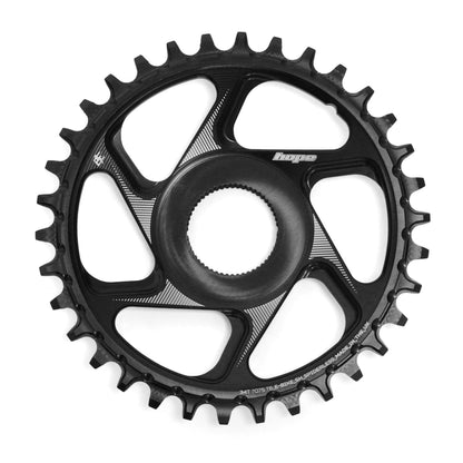 Yksiketjupyörä HOPE R22 9/10/11/12V Direct Mount E-Bike SHIMANO Musta