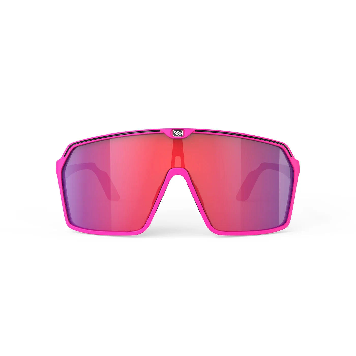 Gafas RUDY PROJECT SPINSHIELD rosas con lentes RP Optics Multilsaer Red