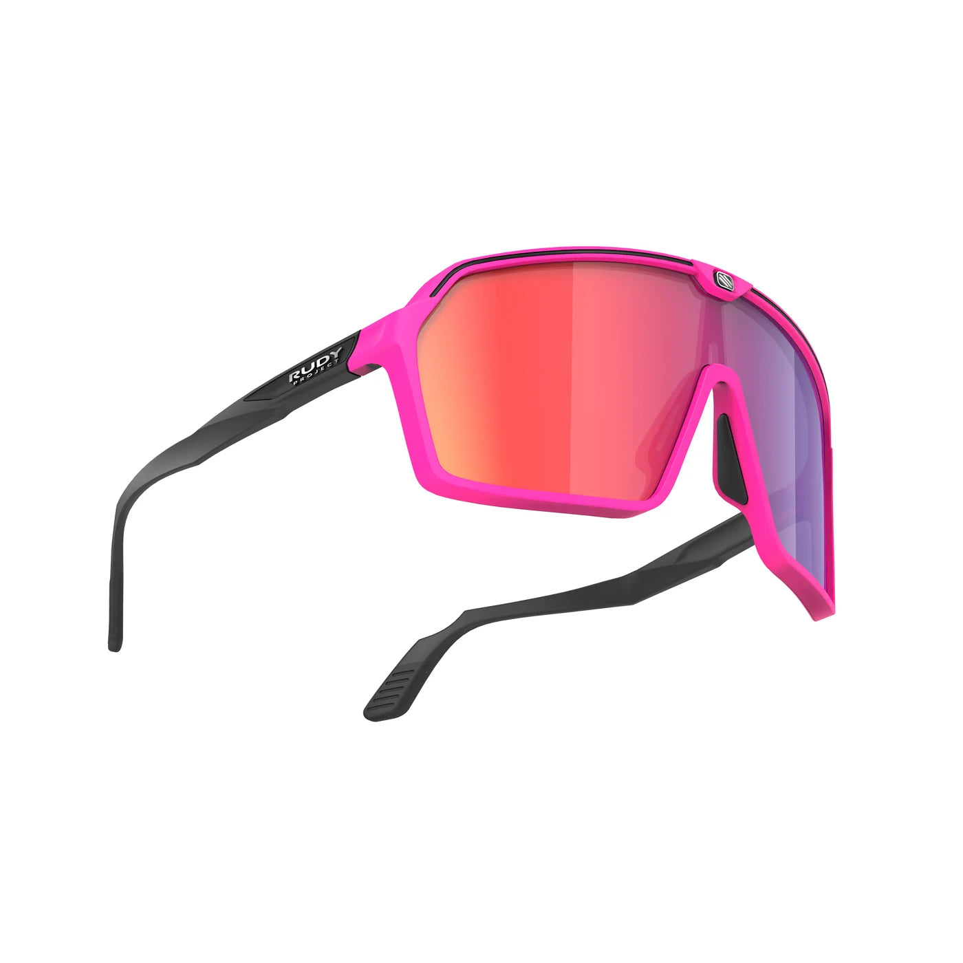 Gafas RUDY PROJECT SPINSHIELD rosas con lentes RP Optics Multilsaer Red