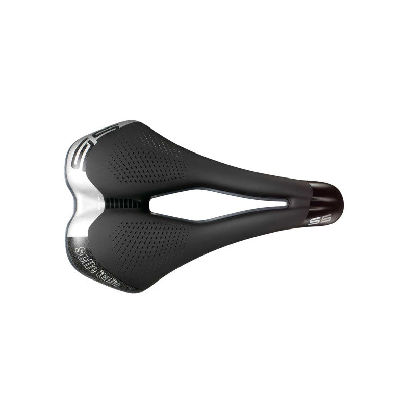 Sella SELLE ITALIA S 5 SUPERFLOW L con binari Fec, nera