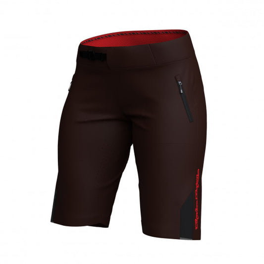 Short TROY LEE DESIGNS LILIUM PRO FLOW CAMO Femme Marron