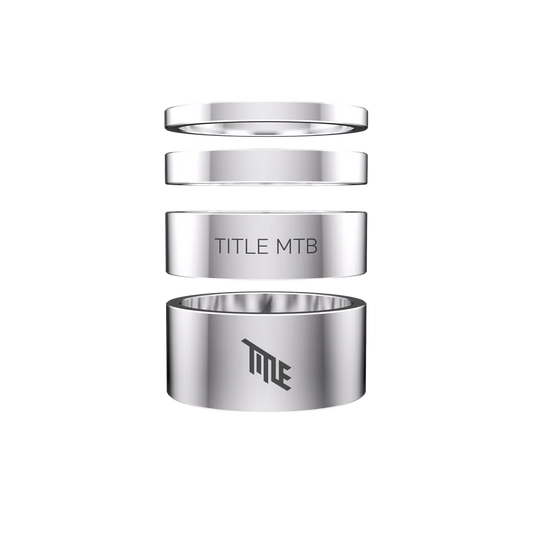 Entretoises De Direction TITLE Aluminium 1-1/8" Chrome