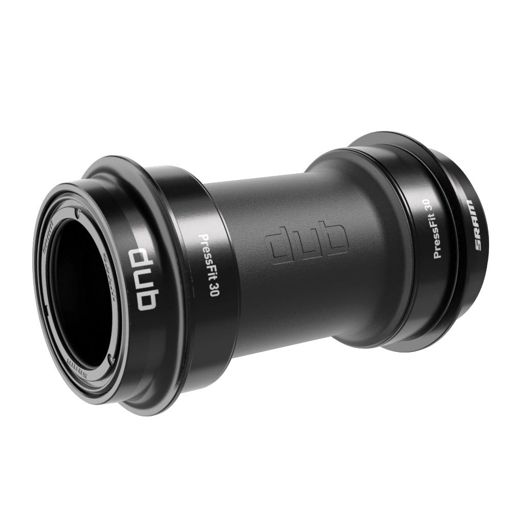 SRAM DUB PF30 BBRight 79-A Road krankboks med stållejer — produktbillede på hvid baggrund
