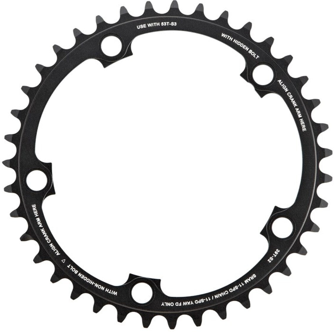 Corona interna/esterna 11 velocità SRAM RIVAL22 X-Glide R 110/130 mm