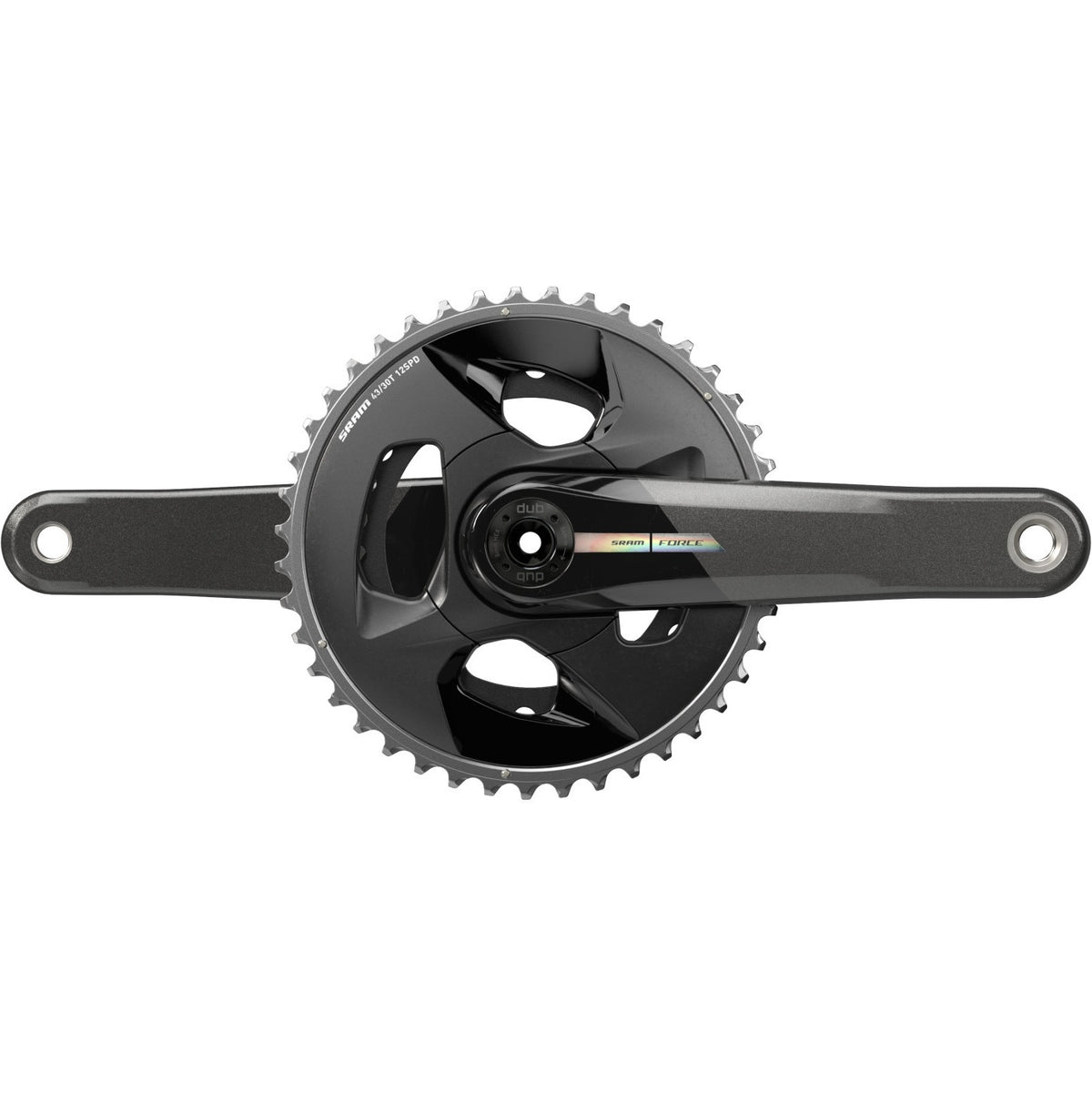 12-rýchlostné kľuky SRAM FORCE AXS WIDE MY24 s dvoma prevodníkmi, 94 BCD