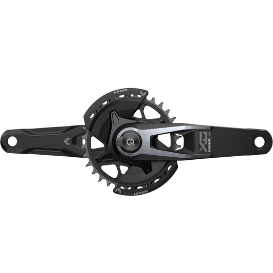 SRAM QUARQ X0 EAGLE T-TYPE EAGLE Q174 DUB WIDE enkelvevparti med effektmätare