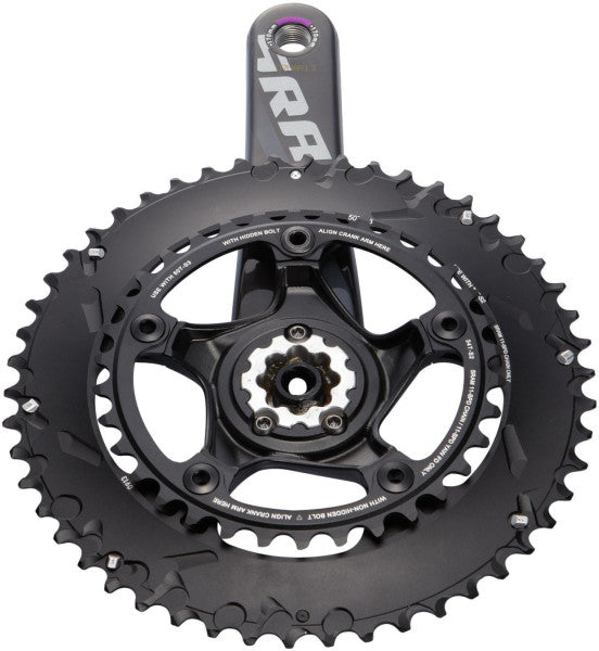11-rýchlostné kľuky SRAM FORCE 22 BB30 s dvoma prevodníkmi, 130 BCD