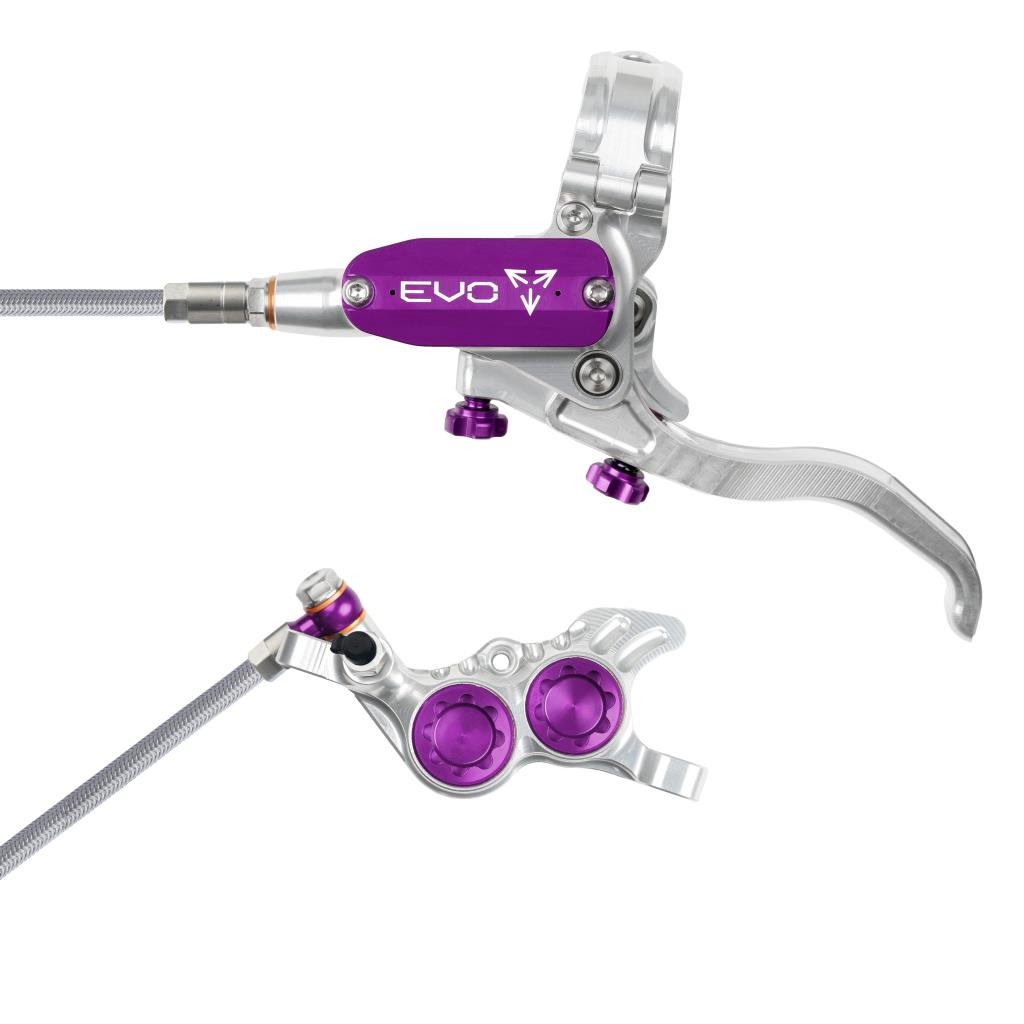HOPE TECH 4 EVO GR4 Freno anteriore avio Argento