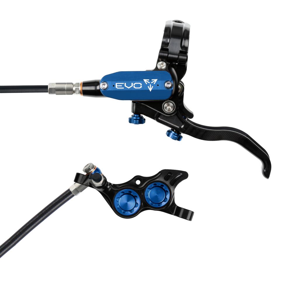 HOPE TECH 4 EVO TR4 freno anteriore nero/blu