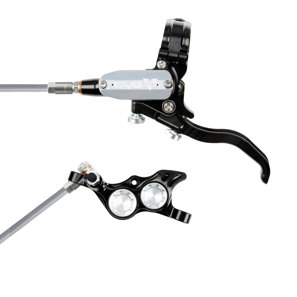 HOPE TECH 4 EVO TR4 Aviation frambroms Svart/Silver
