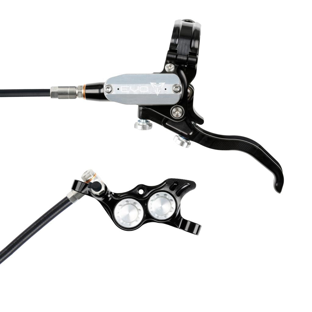 HOPE TECH 4 EVO TR4 frambroms Svart/Silver