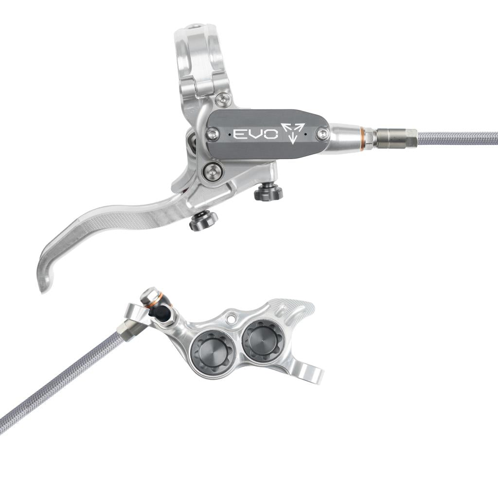 HOPE TECH 4 EVO TR4 ilmailun takajarru hopea / savu