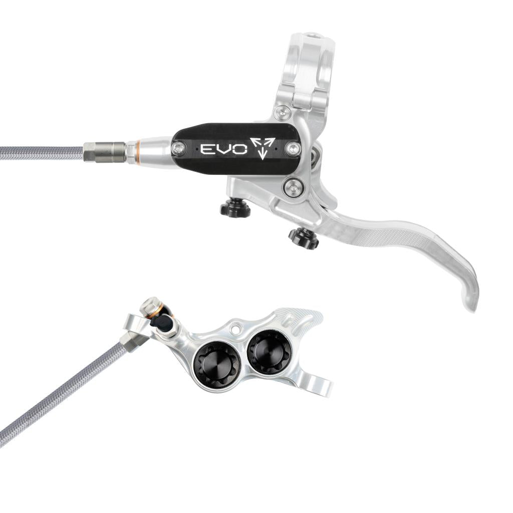 HOPE TECH 4 EVO TR4 Aviation främre broms silver/svart