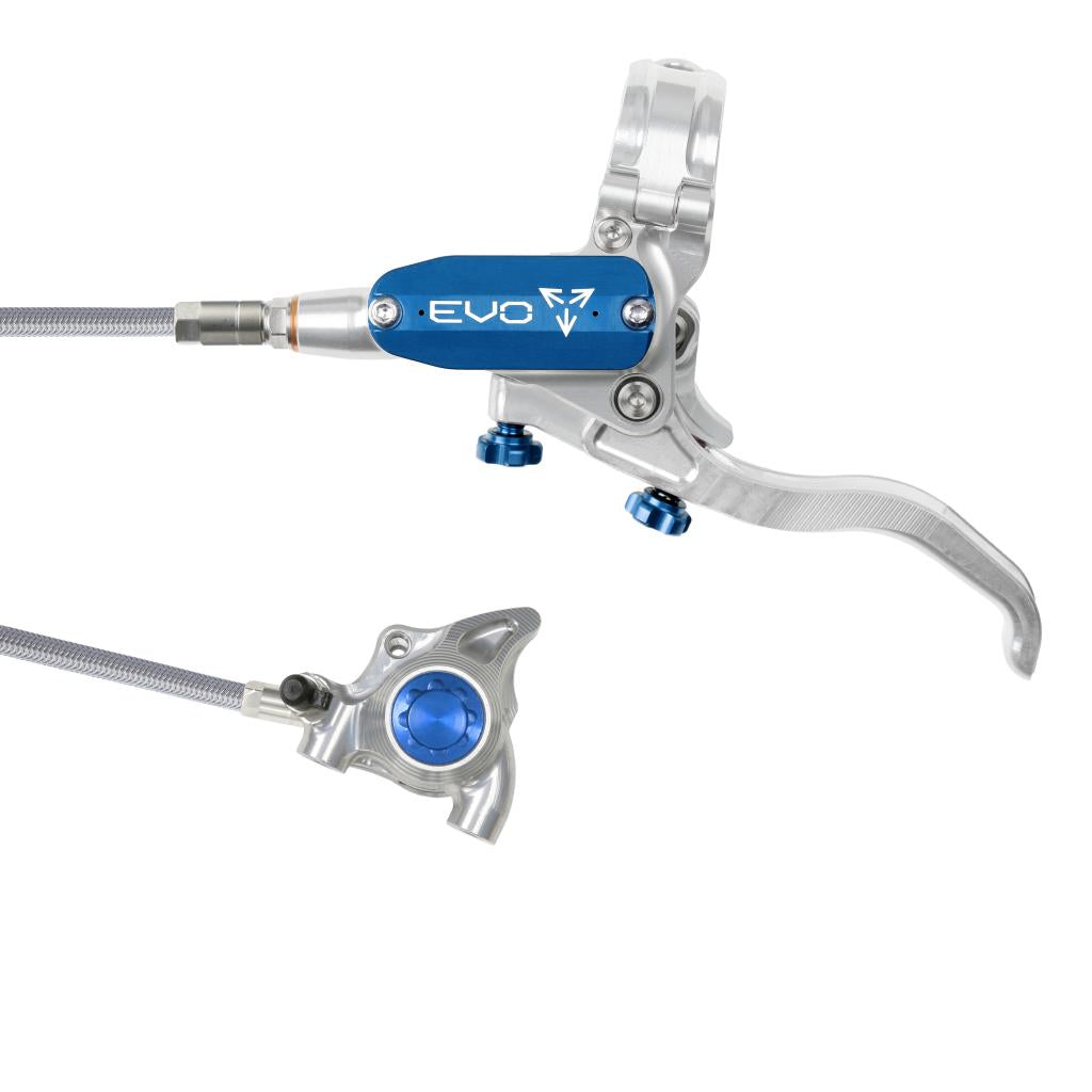 HOPE TECH 4 EVO X2 FM Aviation Front Brake Argento/Blue