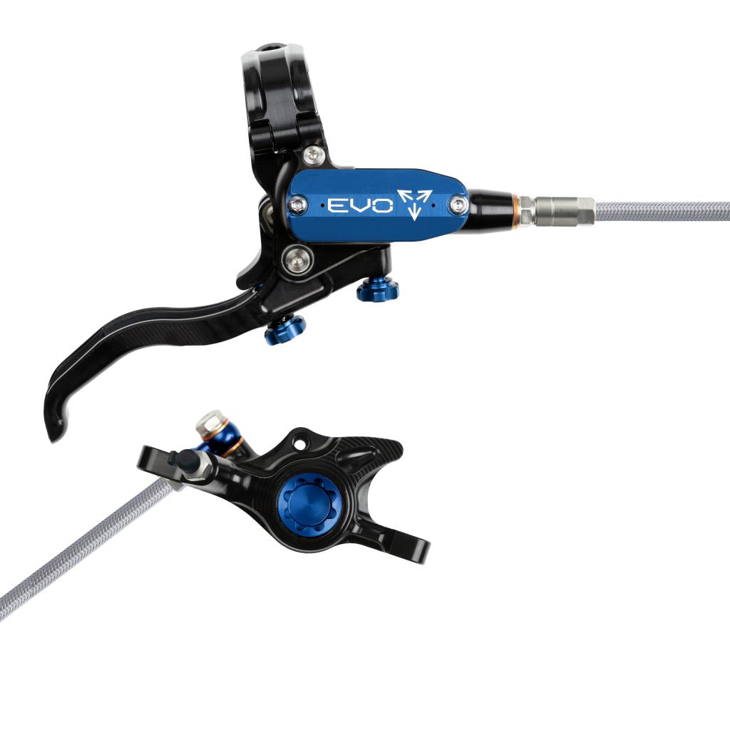 HOPE TECH 4 EVO X2 PM Aviation Achterrem Zwart/Blauw