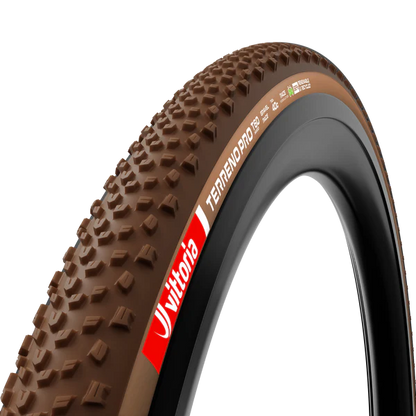 Opona VITTORIA TERRENO PRO T60 Mixed Gravel Race 700c Tubeless Ready Souple Brązowa