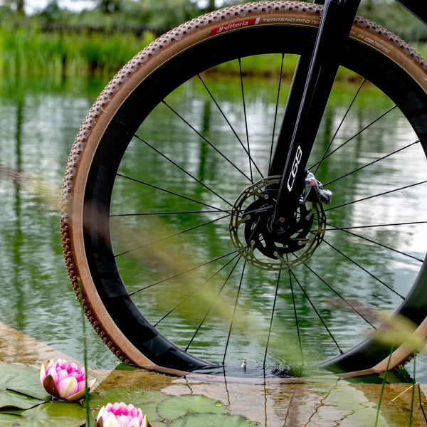Pneu VITTORIA TERRENO PRO T60 Mixed Gravel Race 700x35c Tubeless Ready Souple Marron