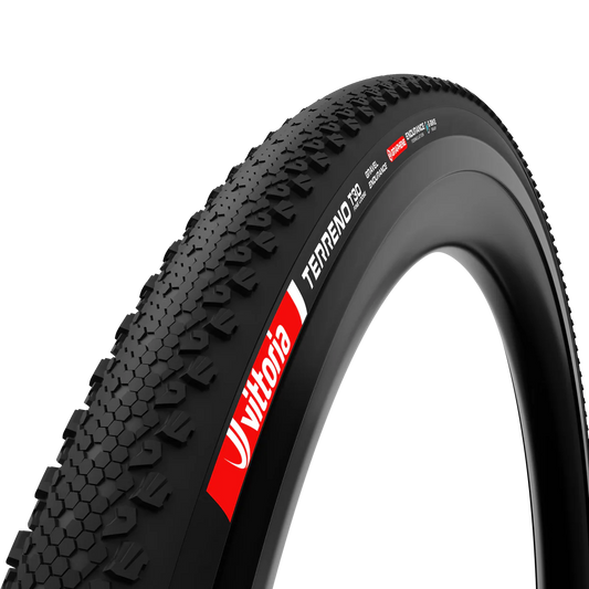 Pneu VITTORIA TERRENO T30 FINE LOOSE Gravel Endurance 700x50c Tubeless Ready Souple Noir