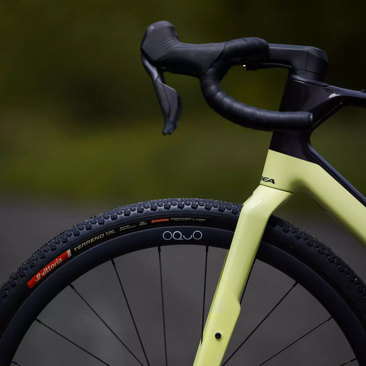 Pneu VITTORIA TERRENO T30 FINE LOOSE Gravel Endurance 700x55c Tubeless Ready Souple Noir