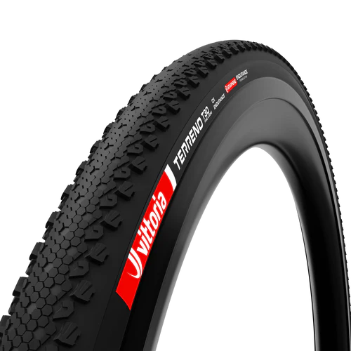 Pneu VITTORIA TERRENO T30 FINE LOOSE 700x33c CX Endurance Tubeless Ready Noir
