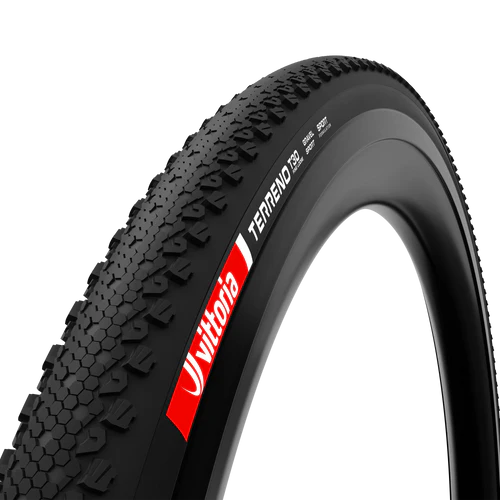 Pneu VITTORIA TERRENO T30 FINE LOOSE Gravel Sport 700x35c Tubetype Noir