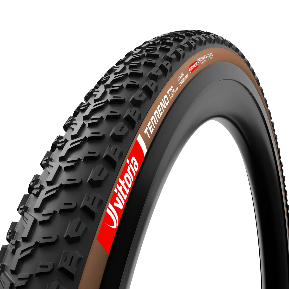 VITTORIA TERRENO T70 COARSE LOOSE Gravel Endurance 700x45c Tubeless Ready Soft Brun-dæk