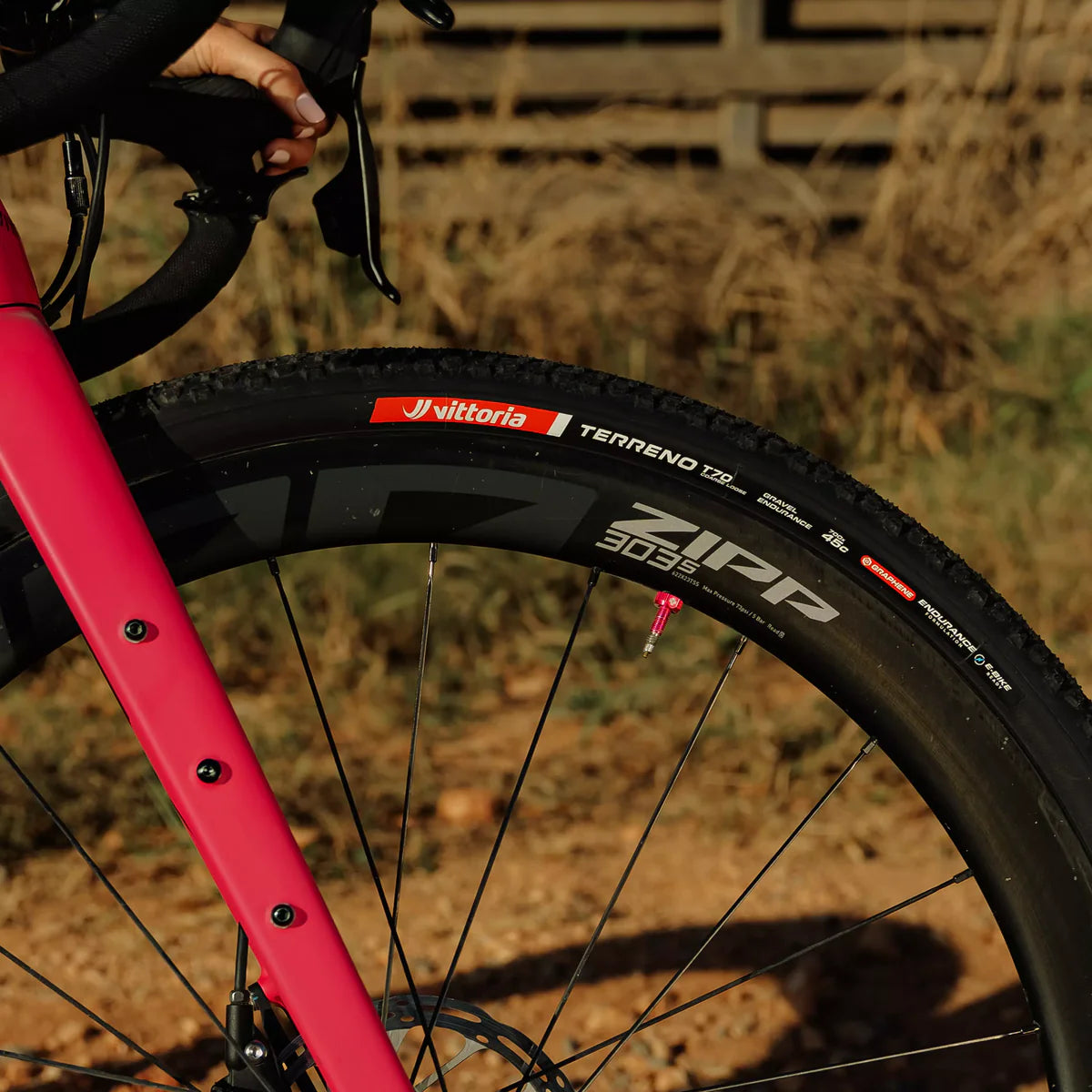 VITTORIA TERRENO T70 COARSE LOOSE Gravel Endurance 700x37c Tubeless Ready Soft Sort-dæk