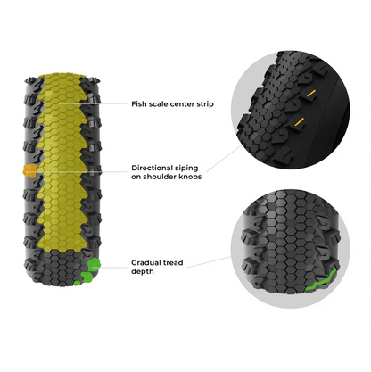 Rengas VITTORIA TERRENO XC RACE 29x2.4 Graphene/Silica Tubeless Ready Souple Noir