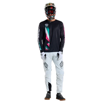TROY LEE DESIGNS SPRINT FULL PULL Pitkähihainen Paita Musta