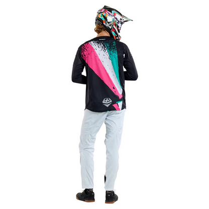 TROY LEE DESIGNS SPRINT FULL PULL Pitkähihainen Paita Musta