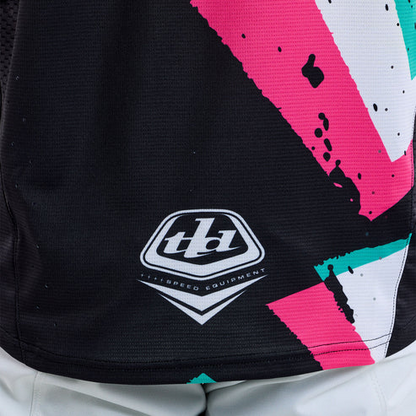TROY LEE DESIGNS SPRINT FULL PULL Pitkähihainen Paita Musta