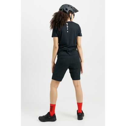 Short USWE HYBRID MTB Donna Nero