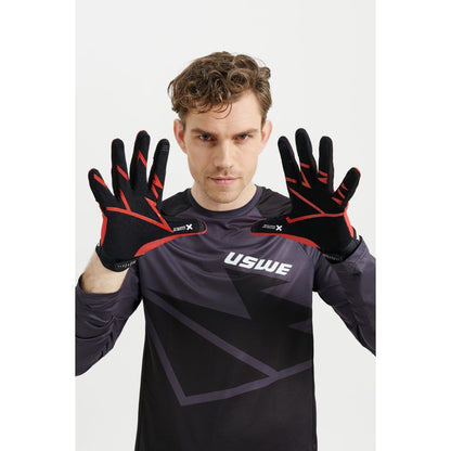Maglia USWE BERG MTB Maniche Lunghe Nera