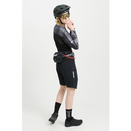 Maglia USWE LUFTIG MTB Maniche Lunghe Donna Nero