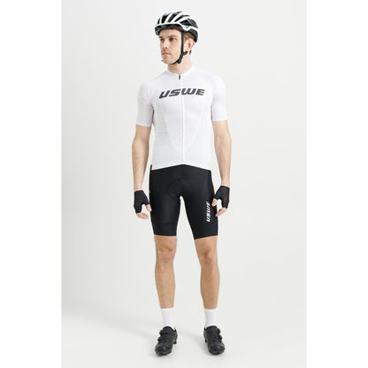 Maillot de Mangas Curtas USWE GRUS GRAVEL Branco