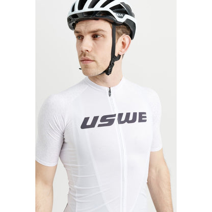 Maillot de Mangas Curtas USWE GRUS GRAVEL Branco