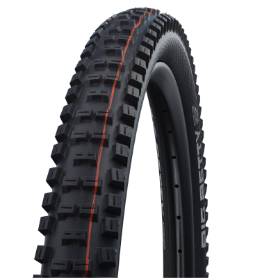 SCHWALBE BIG BETTY 27.5x2.80 ADDIX SOFT SUPERTRAIL Tubeless Ready Folding Tyre Black