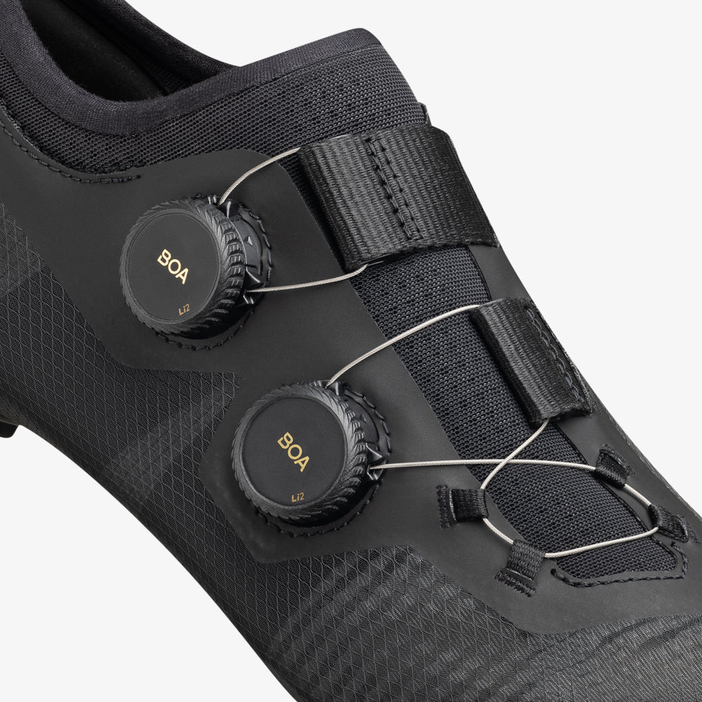 FIZIK VENTO VEGA CARBON Rennradschuhe, Schwarz