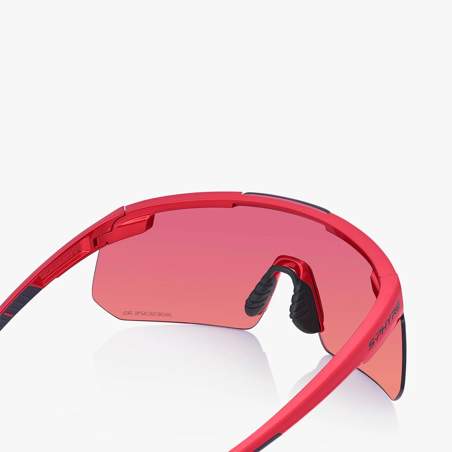 SHIMANO S-PHYRE CE-SPHR2 Occhiali da strada Ridescape rosso metallizzato